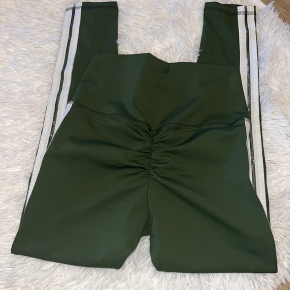 ABS2B olive green leggings - Picture 3 of 3